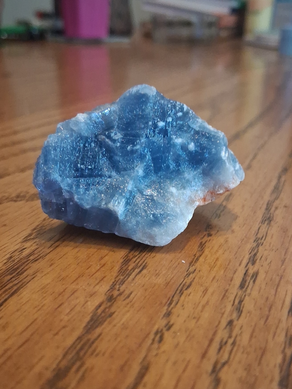Blue Calcite Crystal